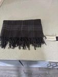 The Little Tartan Blanket Co. Lambswool Baby Persevere Flint Grey. Fixed Price $89.00.
