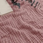 Comfy Cubs Muslin Blanket For Adults Queen 90" X - 6 Layer Soft, Breathab.... Fixed Price $67.71.