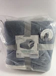 Posh Home Hooded Jersey Throw Fuzzy Plush Sherpa Comfy Furry 50 X 60 Polyester. Fixed Price $19.00.