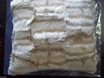 Frontgate Wildcat Territory Faux Fur Caribou White Chairsofa Bed Throw Pillow 18. Fixed Price $63.99.