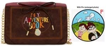 Loungefly Disney Pixar Up Adventure Book Stitch Bag & Carl Ellie Pin Exclusive. Fixed Price $430.00.