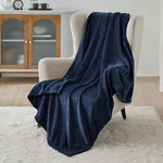 Bedsure Fleece Blanket Twin Navy (60" X 80"),. Fixed Price $34.10.