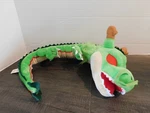 Dragon Ball Super 26" Just Toys Toei Animation Shenron Plush Green Red. Fixed Price $20.00.