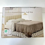 New Electric Heated Blanket Full Size 72" 84" Marnur, 6 Settings Oeko Tex. Fixed Price $75.00.