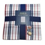 New Polo Ralph Lauren Blanket Throw Bear Cotton Navy 50X70 Nwt. Fixed Price $103.49.