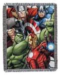 Northwest Avengers Woven Tapestry Throw Blanket, 48" X 60", Best Team. Fixed Price $34.99.