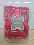 Home Soft Things 60X 80" Plush Throw - Red. Fixed Price $22.00.