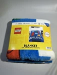 Lego Blanket Twin / Fullsized Fleece 62X90 Inches Master Builder And Blocks. Fixed Price $19.99.
