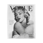Marilyn Monroe Vogue Cover Velveteen Plush Blanket Vintage Hollywood Glam Throw. Fixed Price $38.52.