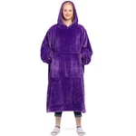 Waitu Wearable Blanket Sweatshirt Gifts For Women And Men, Warm Adult, Violet. Fixed Price $68.74.