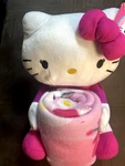 Sanriohello Kitty And Friends-hello Throw Blanket With Plush. Fixed Price $41.99.