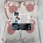 Minnie Mouse Blanket Twin White Pink Bows Super Soft Plush Disney Jay Franco. Fixed Price $39.99.