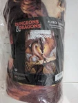 Dungeons & Dragons Fleece Throw Blanket 45X60 Fire Scene - New. Fixed Price $19.99.