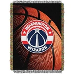 Northwest Nba Washington Wizards Woven Tapestry Throw Blanket, 48" X 60". Fixed Price $34.95.
