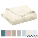 Premium Cotton Twin Blanket Soft Breathable All Season Cozy Herringbone Weave Us. Fixed Price $50.29.
