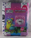 Jay Franco & Sons Hatchimals Silky Soft Fleece Throw -- New. Fixed Price $26.39.