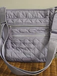 Vera Bradley Triple Zip Hipster Performance Twill Lavender Sky. Fixed Price $34.95.