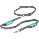 Tuff Mutt Hands-free Waist Leash For Dog Walking, Running 4FEET, Gray/teal. Fixed Price $37.24.