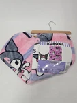 Sanrio Kuromi Plush Throw Blanket 40IN X 50IN Silk Touch Kids. Fixed Price $19.99.