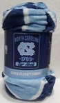 North Carolina Tar Heels 46" By 60" Varsity Micro Raschel Throw Blanket - Ncaa. Fixed Price $24.99.