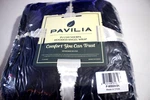 Pavilia Plush Sherpa Hooded Angel Wrap P-W5004-BK Black. Fixed Price $36.50.