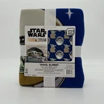 New Disney Star Wars Mandalorian Grogu (baby Yoda) Travel Blanket 40IN X 50IN. Fixed Price $18.19.