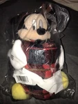 Disney Mickey Mouse Buddy Plush Throw Blanket Combo Set 50 X60 Christmas Plaid. Fixed Price $29.99.