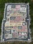 Stars And Stripes Forever Flag Throw Blanket 46X 67 Mohawk Home Cotton Usa. Fixed Price $19.99.
