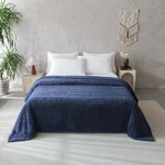 Mainstays Super Soft Plush Blanket Size: 90" X Full/queen, Indigo Blue. Fixed Price $18.95.