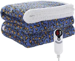 Electric Heated Blanket Throw Size 50" 60" With 9 Heating Levels & 1-10 Hs Auto. Fixed Price $51.99.