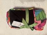 Vera Bradley Va Bloom Stadium Blanket, Retired Pattern. Nwt.. Fixed Price $60.00.