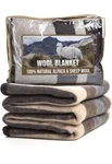 Natural Alpaca & Sheep Wool Blanket, Twin. Fixed Price $169.00.