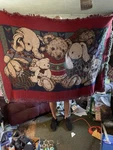 The Rug Barn American Classics Happy Days Tapestry Throw. Fixed Price $29.99.
