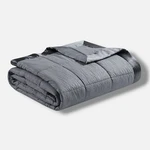 Madison Park Gray Oversized Satin Trim Down Alternative Full/queen Blanket. Fixed Price $25.65.