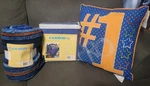 Cannon Kids Sports Montage Twin Sheet Set, Throw Blanket & #1 Pillow Lot Nwt. Fixed Price $39.00.