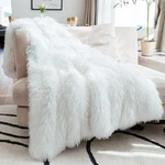 Joniyear Extra 2.8 Long Hair Fluffy Faux Fur Throw Blanket 50 60, Luxury Soft. Fixed Price $43.11.
