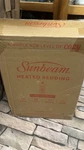 New Sunbeam Royal Ultra Fleece Heated Electric Blanket King Size, 90" X 100. Fixed Price $50.00.