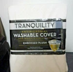 Tranquility Cover For Weighted Blanket 48"X72" Ivory New. Fixed Price $14.99.