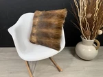 Authentic Rabbit Fur Patchwork Pillow Cover - Luxurious Home Accent. Fixed Price $59.95.