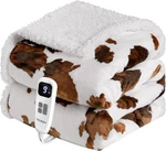 Heated Blanket Throw Fast Bedroom Electric Soft Flannel. Fixed Price $52.62.