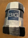 The Big One Our Favorite Plush Throw Called Blackbuff - 5FT X 6FT. Fixed Price $35.00.