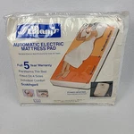 St. Marys Deluxe Automatic Electric Blanket Twin Vintage White Fieldcrest Nos. Fixed Price $88.99.