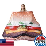 Battilo Home Realistic Food Novelty Blanket Soft And Cozy Fleece Perfectly. Fixed Price $41.16.