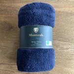 Montauk Berber Throw Oversized Blanket 50 X 70 Navy Blue New. Fixed Price $23.00.