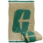 University Of North Carolina - Charlotte Logo Dots Silky Touch Throw Blanket. Fixed Price $47.99.