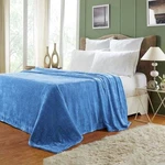 Superior Microfiber Fluffy All-season Blue Full/queen Fleece Blanket. Fixed Price $32.50.