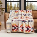 Pendleton Reversible Plush Throw Legend Lake Gray. Fixed Price $49.95.