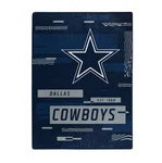 Dallas Cowboys Nfl Northwest 60" X 80" Raschel Throw Blanket. Fixed Price $34.99.