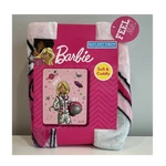 Barbie Silky Soft Throw Blanket 40X50 Pink Polyester & Cuddly. Fixed Price $14.99.