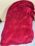 Columbia Fleece Throw Blanket 66 X 90 Crimson Plush Cozy!. Fixed Price $24.95.